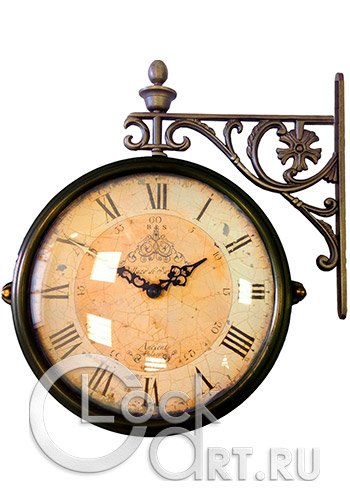 часы B&S Wall Clock M195-BR-CR