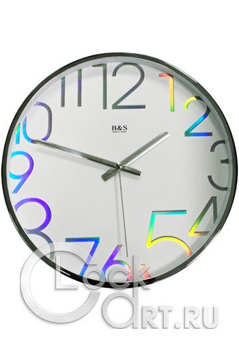часы B&S Wall Clock SHC-300-CHA(W)