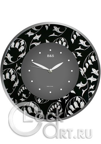 часы B&S Wall Clock SHC-300-GF(BL)