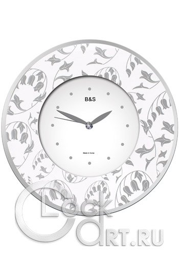 часы B&S Wall Clock SHC-300-GF(W)
