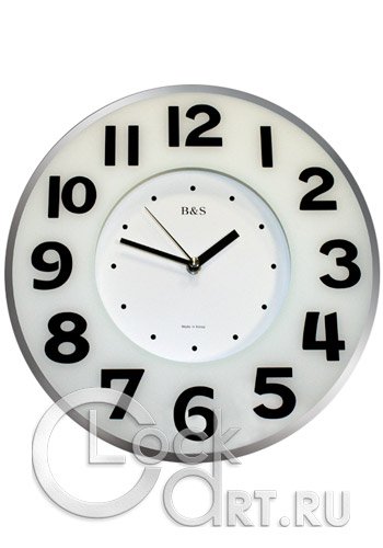 часы B&S Wall Clock SHC-300-GN(W)