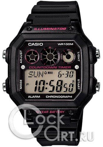 Мужские наручные часы Casio General AE-1300WH-1A2