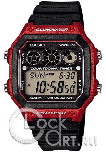 Мужские наручные часы Casio General AE-1300WH-4A