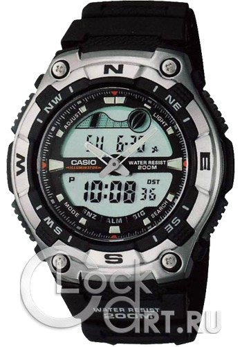 Мужские наручные часы Casio Outgear AQW-100-1A