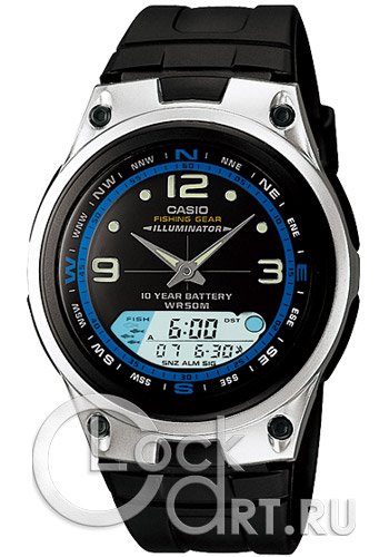Мужские наручные часы Casio Fishing Gear AW-82-1A