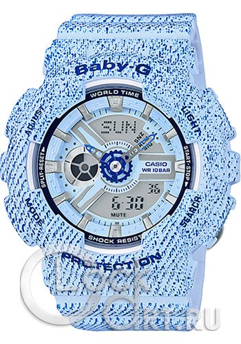 Женские наручные часы Casio Baby-G BA-110DC-2A3