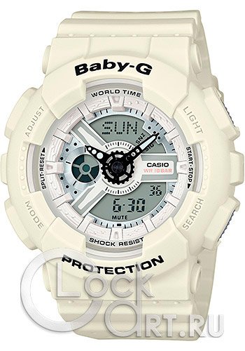 Женские наручные часы Casio Baby-G BA-110PP-7A