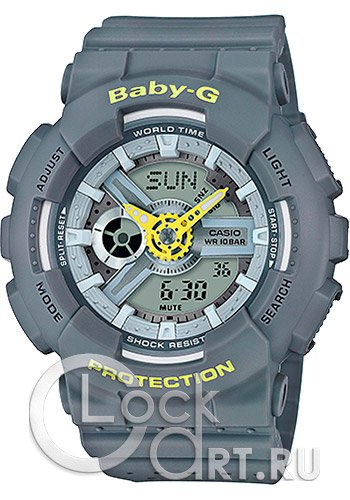 Женские наручные часы Casio Baby-G BA-110PP-8A