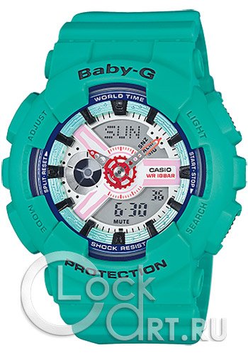 Женские наручные часы Casio Baby-G BA-110SN-3A
