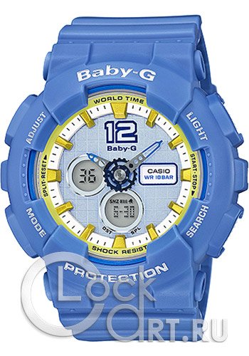 Женские наручные часы Casio Baby-G BA-120-2B