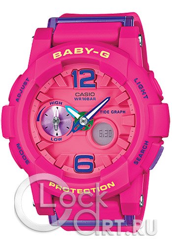 Женские наручные часы Casio Baby-G BGA-180-4B3