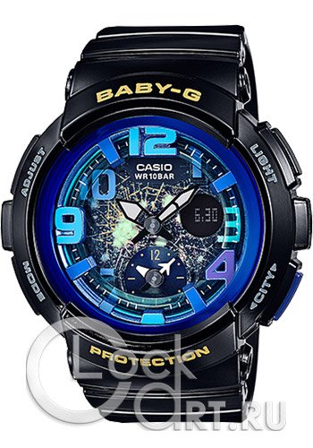 Женские наручные часы Casio Baby-G BGA-190GL-1B