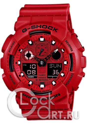 Мужские наручные часы Casio G-Shock GA-100C-4A
