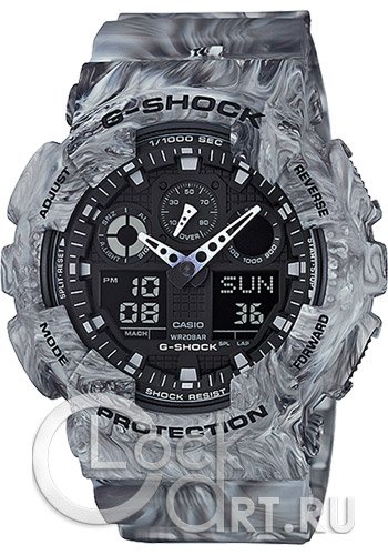 Мужские наручные часы Casio G-Shock GA-100MM-8A