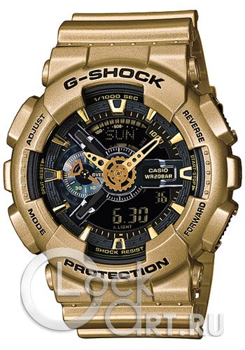 Мужские наручные часы Casio G-Shock GA-110GD-9B
