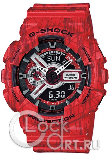 Мужские наручные часы Casio G-Shock GA-110SL-4A