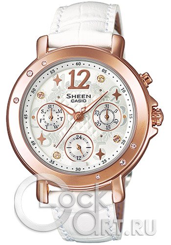 Женские наручные часы Casio Sheen SHE-3033GL-7A