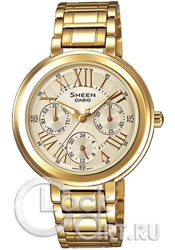 Женские наручные часы Casio Sheen SHE-3034GD-9A