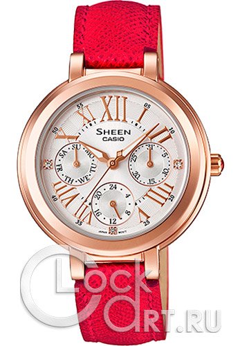 Женские наручные часы Casio Sheen SHE-3034GL-7B
