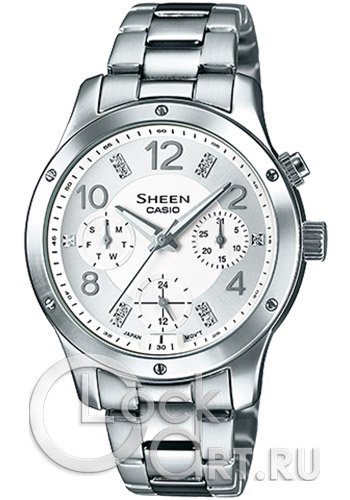 Женские наручные часы Casio Sheen SHE-3807D-7A