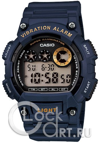 Мужские наручные часы Casio General W-735H-2A