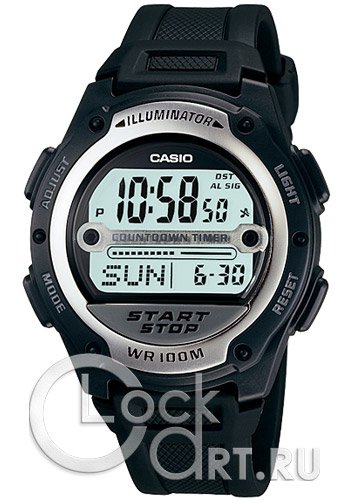 Мужские наручные часы Casio General W-756-1A