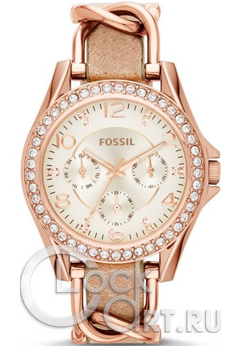 Женские наручные часы Fossil Riley ES3466