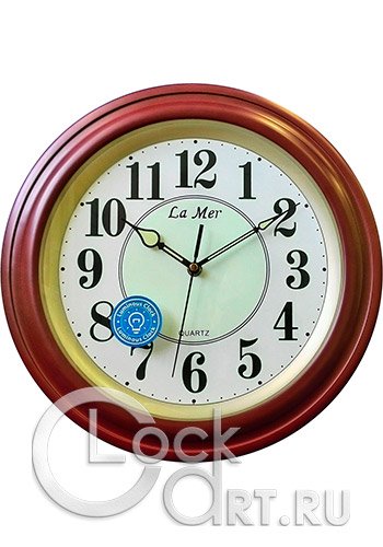 часы La Mer Wall Clock GD051-1BRN