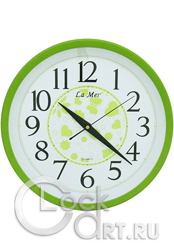 часы La Mer Wall Clock GD261-GREEN