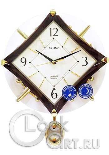часы La Mer Wall Clock GE027B-G