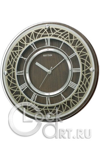 часы Rhythm Wooden Wall Clocks CMG103NR06