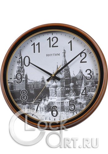 часы Rhythm Value Added Wall Clocks CMG898AZ06