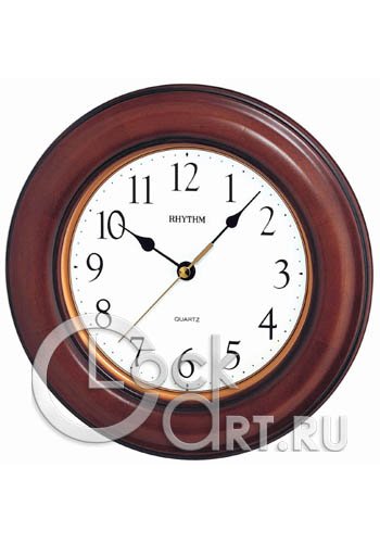 часы Rhythm Wooden Wall Clocks CMG915NR06