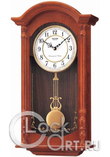 часы Rhythm Wooden Wall Clocks CMJ301ER06
