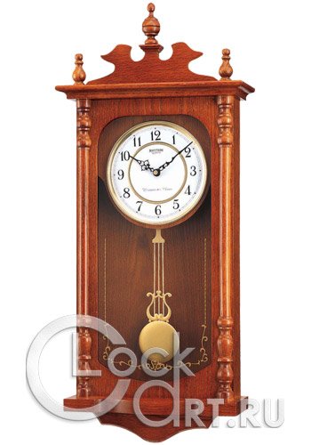 часы Rhythm Wooden Wall Clocks CMJ302ER06