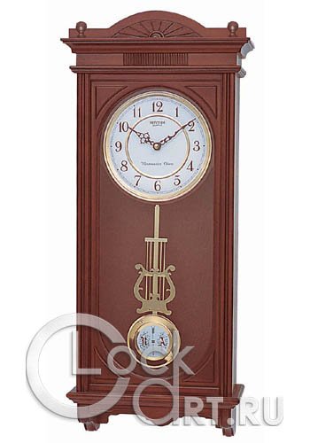 часы Rhythm Wooden Wall Clocks CMJ341NR06