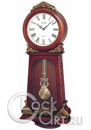 часы Rhythm Wooden Wall Clocks CMJ349NR06