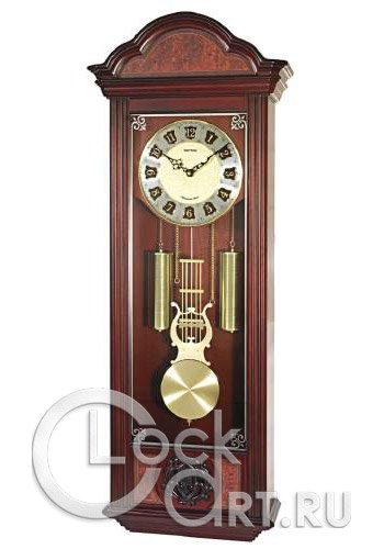 часы Rhythm Wooden Wall Clocks CMJ447NR06