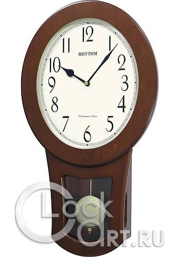 часы Rhythm Wooden Wall Clocks CMJ500FR06