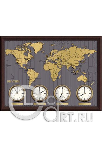 часы Rhythm Wooden Wall Clocks CMW902NR06