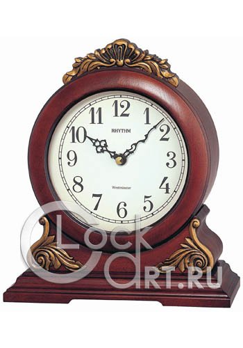часы Rhythm Wooden Table Clocks CRH114NR06
