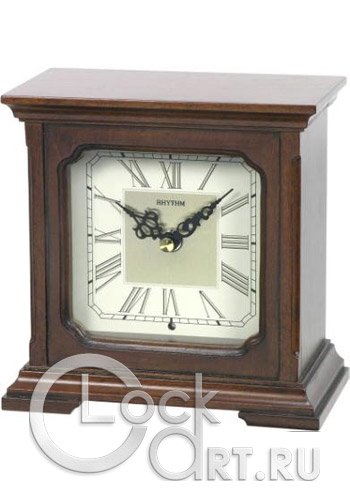 часы Rhythm Wooden Table Clocks CRH198NR06