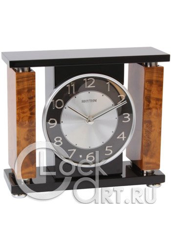 часы Rhythm Wooden Table Clocks CRH218NR02