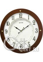 Настенные часы Rhythm Wooden Wall Clocks CMG977NR06