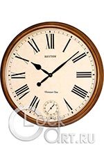 Настенные часы Rhythm Wooden Wall Clocks CMH721CR06