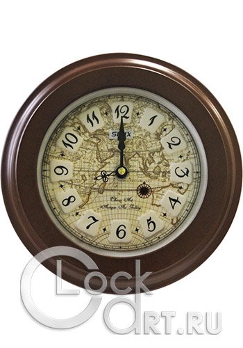 часы Sinix Wall Clocks 5089BRN