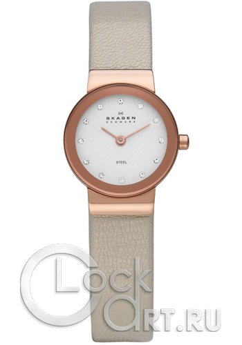 Женские наручные часы Skagen Leather Classic 358XSRLT