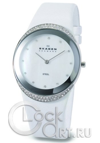 Женские наручные часы Skagen Leather Classic 452LSLW