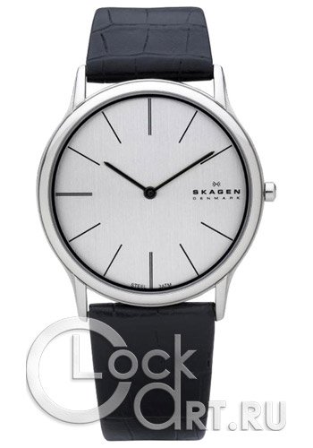 Мужские наручные часы Skagen Leather Classic 858XLSLC