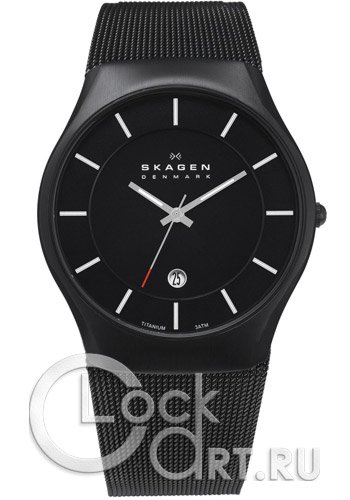 Мужские наручные часы Skagen Mesh Titanium 956XLTBB